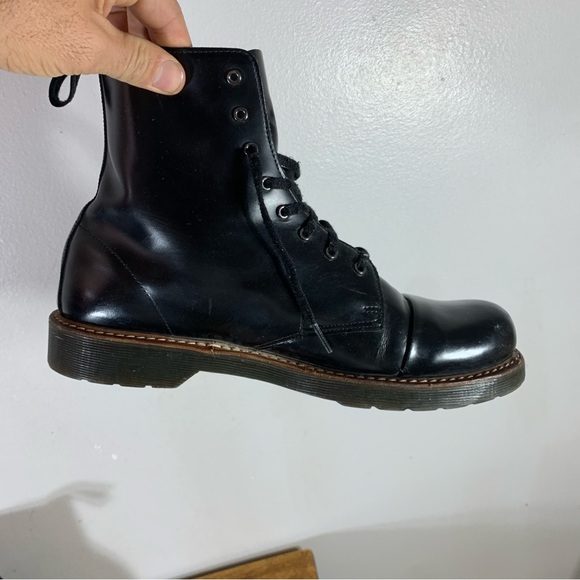 Dr Martens Lace up combat style leather boots like new - Picture 5 of 14